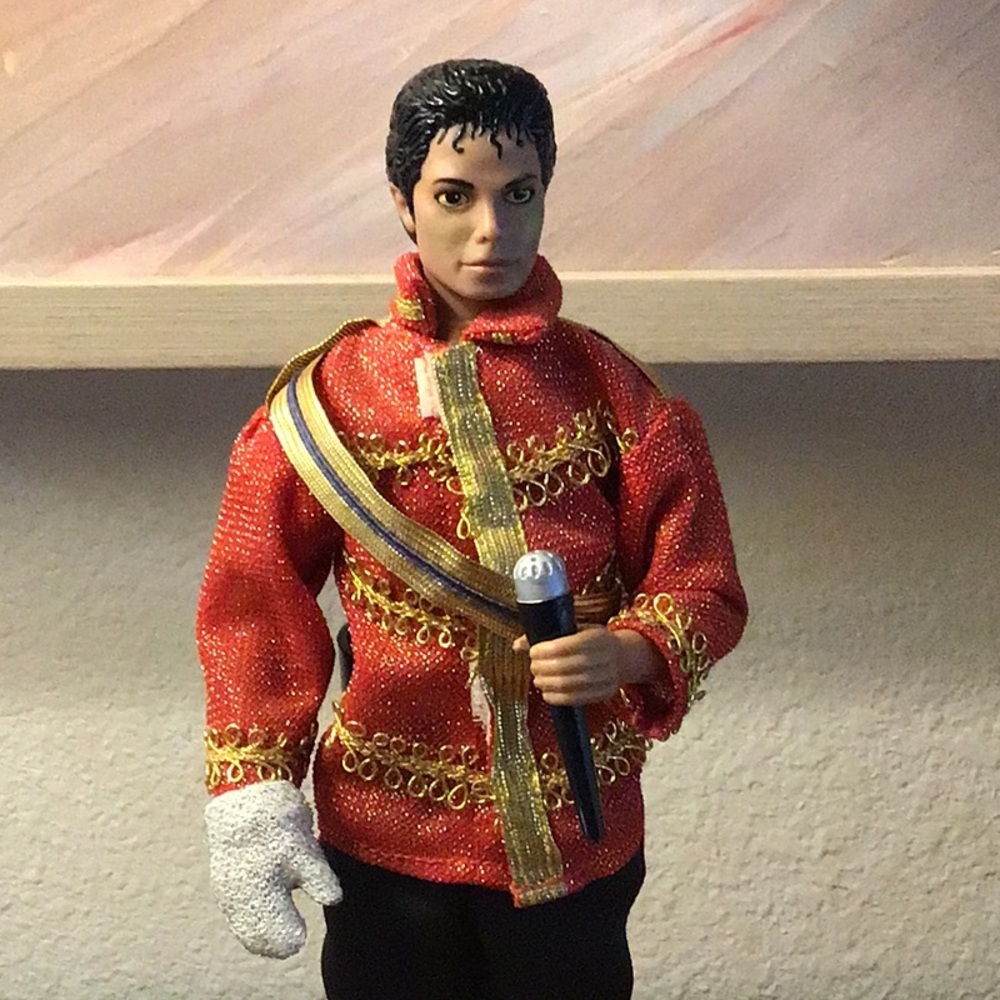 Vintage 1984 Micheal Jackson Doll - Picture 2 of 9